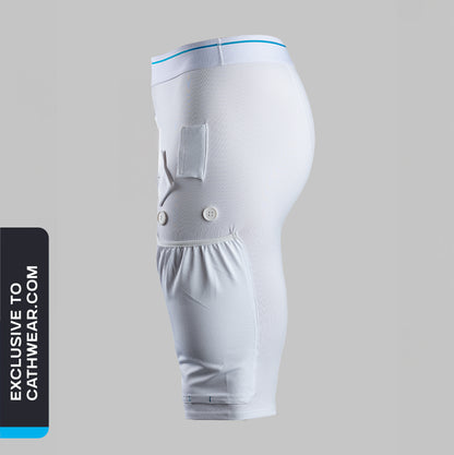 CathWear ™ White Unisex Catheter Underwear