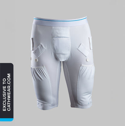 CathWear ™ White Unisex Catheter Underwear